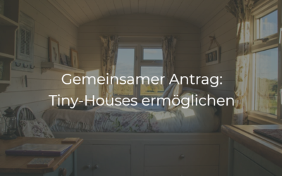 Antrag: TinyHouses in Karlsruhe